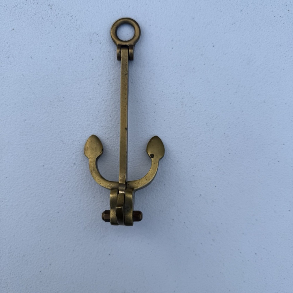 VTG Brass Anchor Door‎ Knocked Nautical Theme